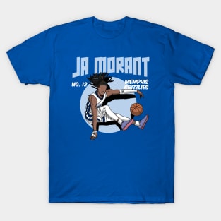 Ja Morant Comic Style T-Shirt